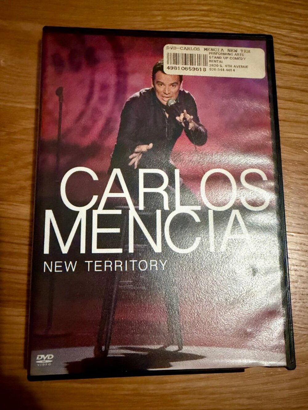 Carlos Mencia: New Territory DVD (2011) - Ex-Rental